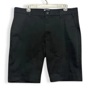 Topman Chino Shorts Functional Pockets Belt Loop Slim Fit Design Black M 28 NWT